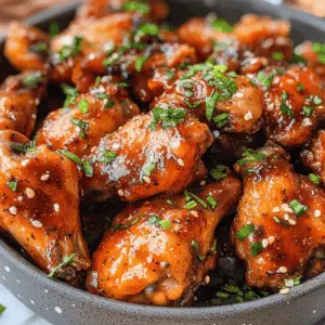 Spice up your game day or family dinner with this delicious chicken wing marinade! Packed with flavors from garlic, soy sauce, and a hint of heat, it’s the perfect blend for juicy, tender wings. Whether you're grilling or baking, this marinade ensures every bite is bursting with taste. Save this recipe for your next gathering or cozy night in!