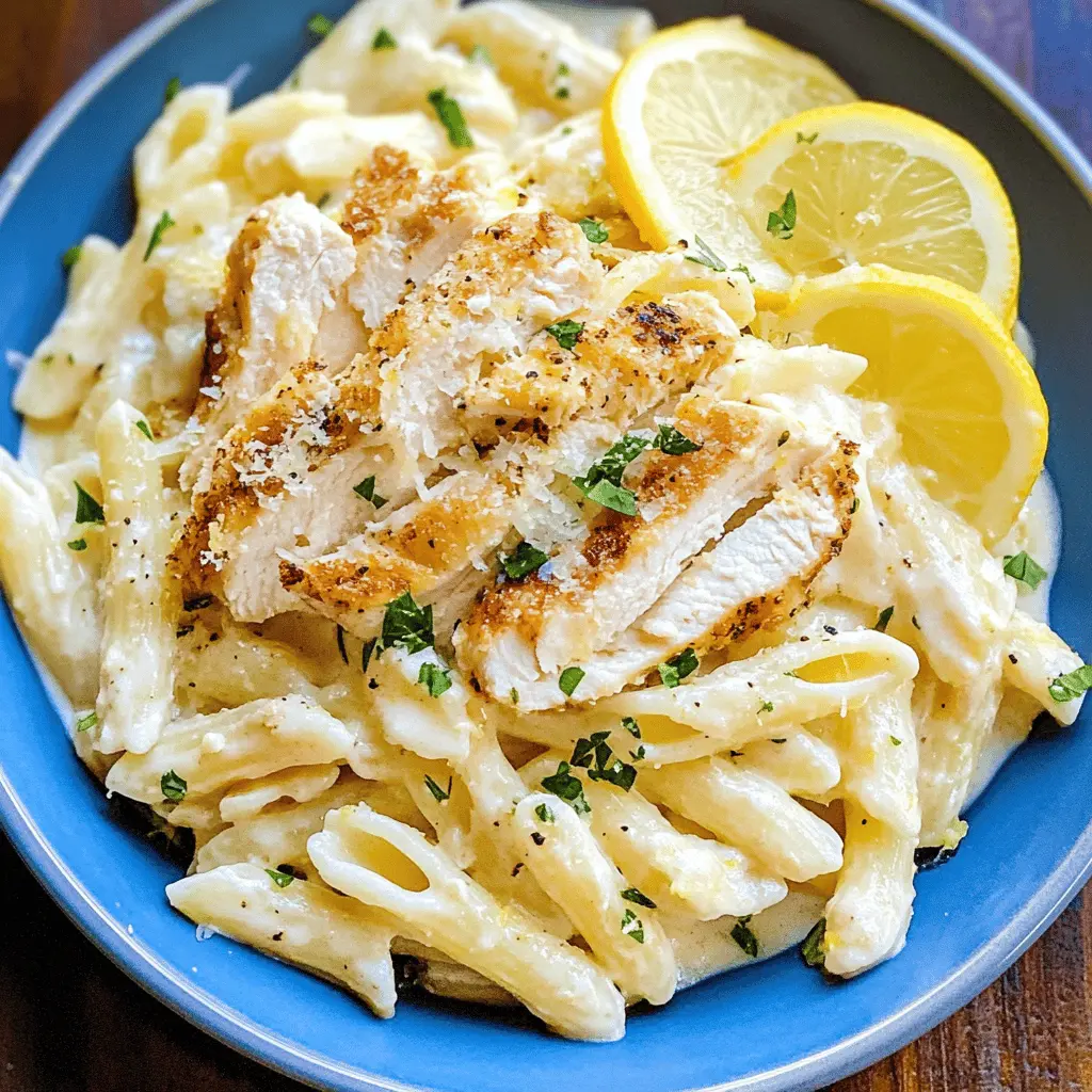 Easy Lemon Chicken Pasta Recipe