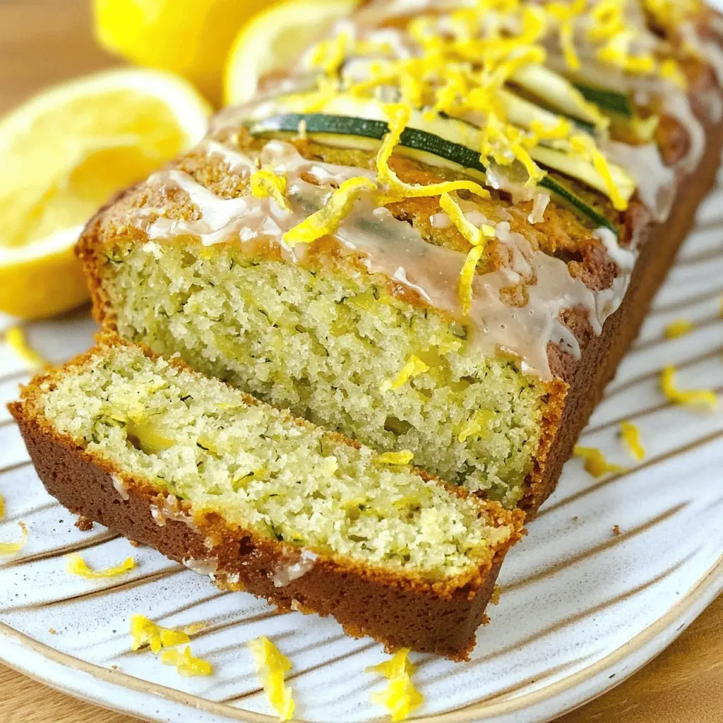 Brighten your baking with this Luscious Lemon Zucchini Bread! Packed with fresh zucchini and a zesty lemon flavor, this moist loaf is perfect for breakfast or as a sweet afternoon snack. It's a delightful way to use up that garden zucchini! Save this recipe for a tasty treat that will impress family and friends. Perfect for gatherings or quiet mornings at home!