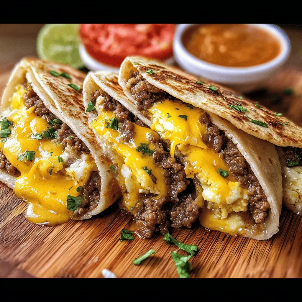 Easy Smash Breakfast Tacos for a Quick Morning Meal