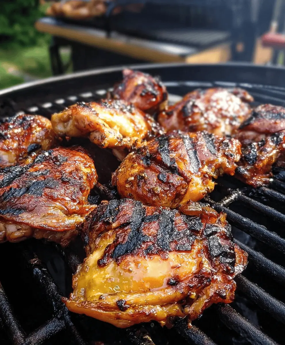 Easy Grilled Asian Chicken with Flavorful Marinade