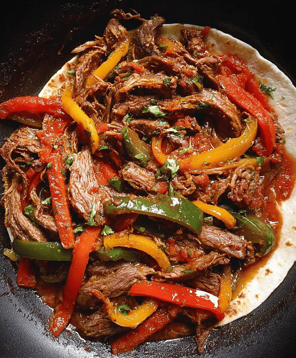 Easy Crock-Pot Steak Fajitas Recipe