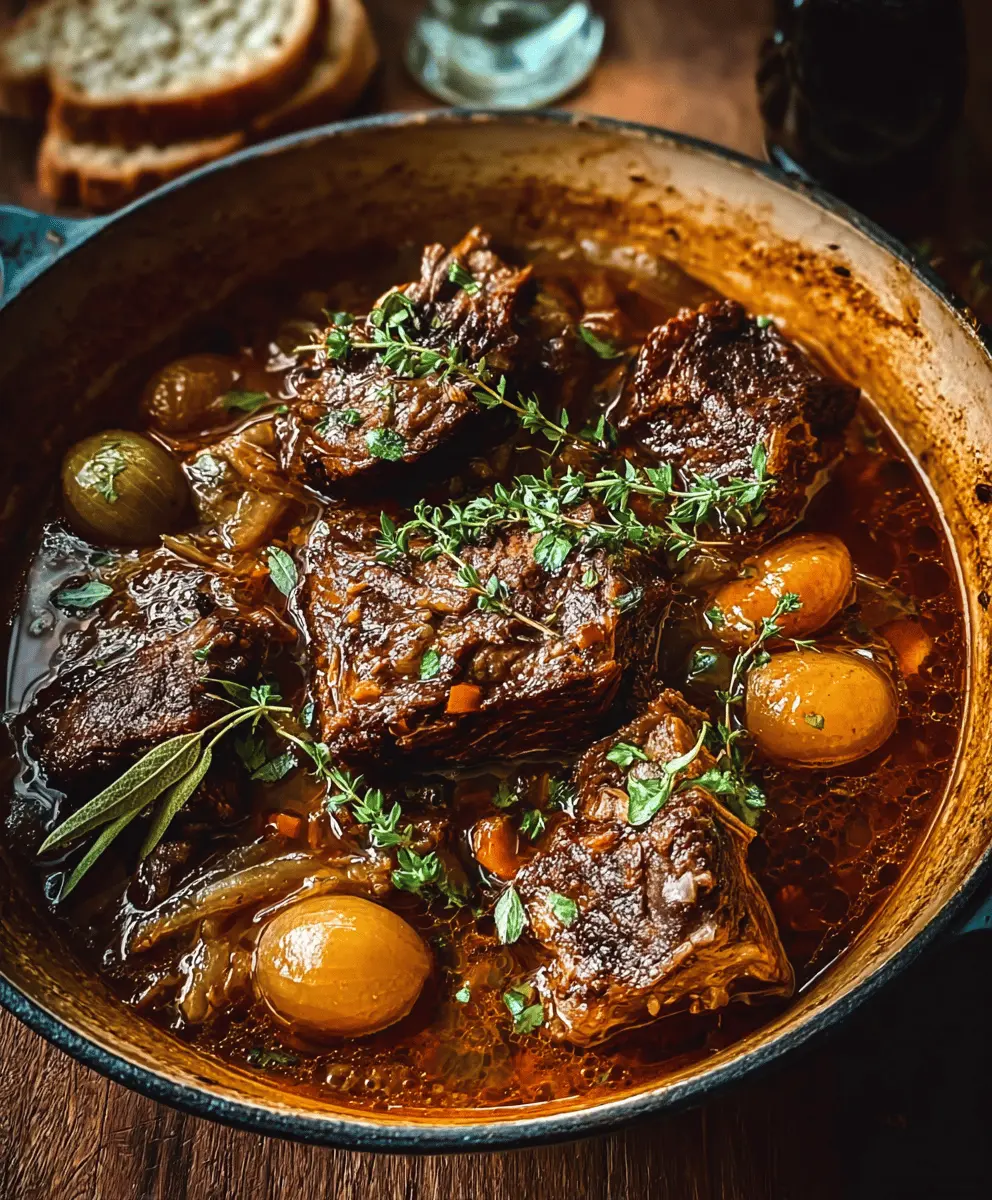 Easy Belgian-Style Slow-Cooked Beef Stew