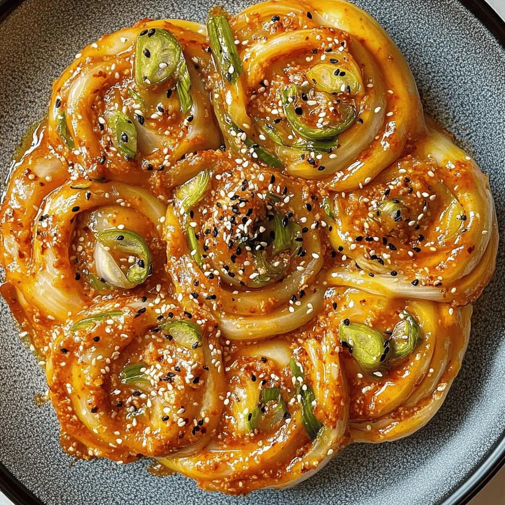 Cheesy Gochujang Spring Onion Swirls Recipe