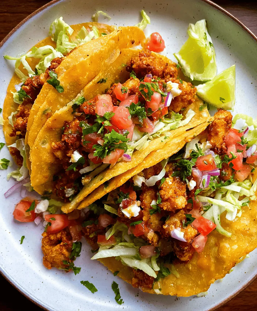 Easy Crispy Chicken Tacos Recipe