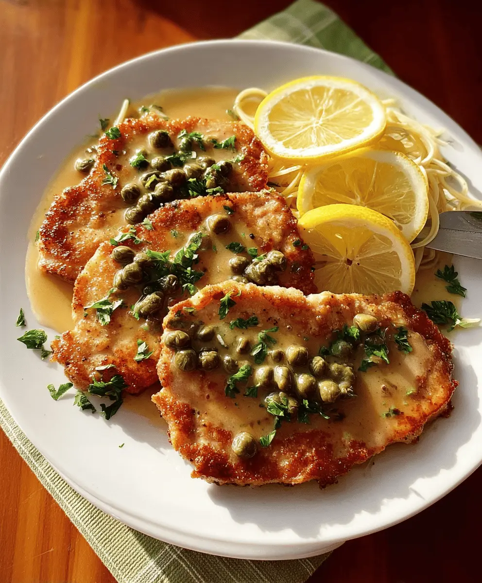 Easy and Flavorful Pork Piccata Recipe