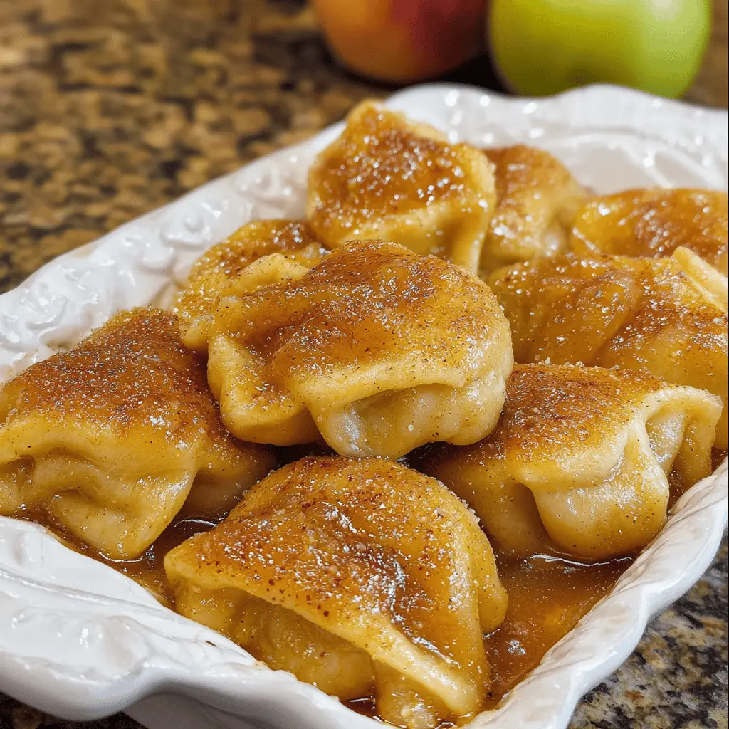 Easy Perfect Peach Dumplings Recipe
