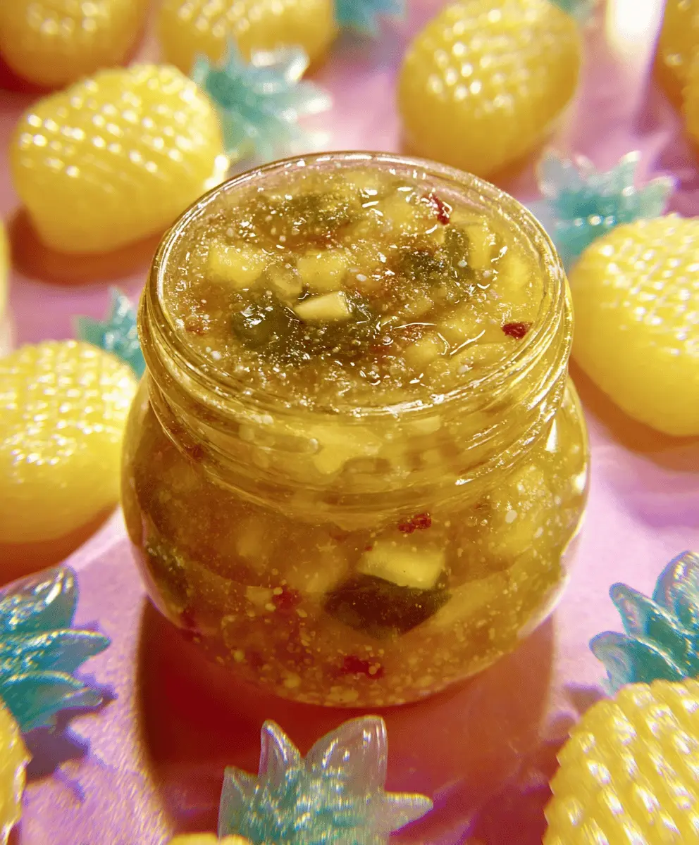 Sweet and Spicy Pineapple Cowboy Candy Recipe