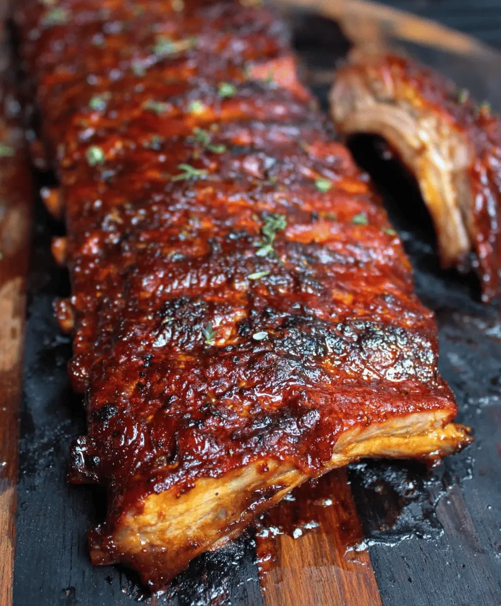 Easy Prize-Winning Baby Back Ribs Recipe