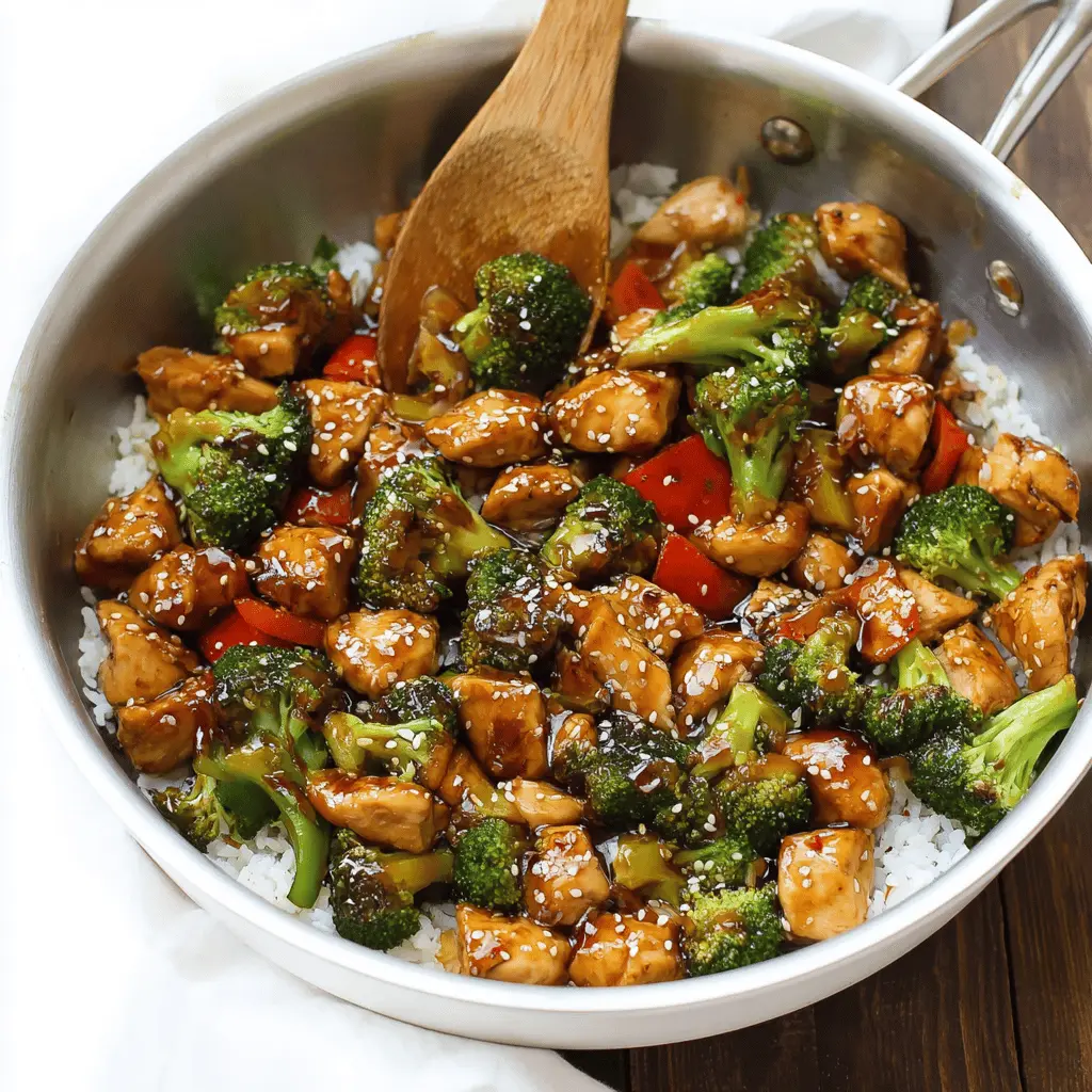 Easy Honey Garlic Chicken Stir Fry Recipe