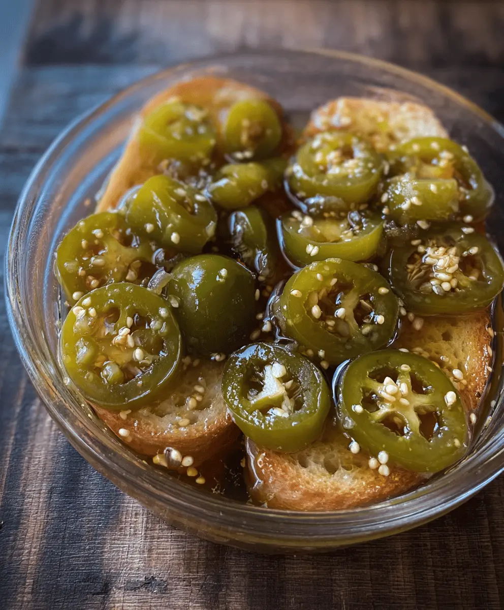 Easy Pickled Bread and Butter Jalapenos Recipe