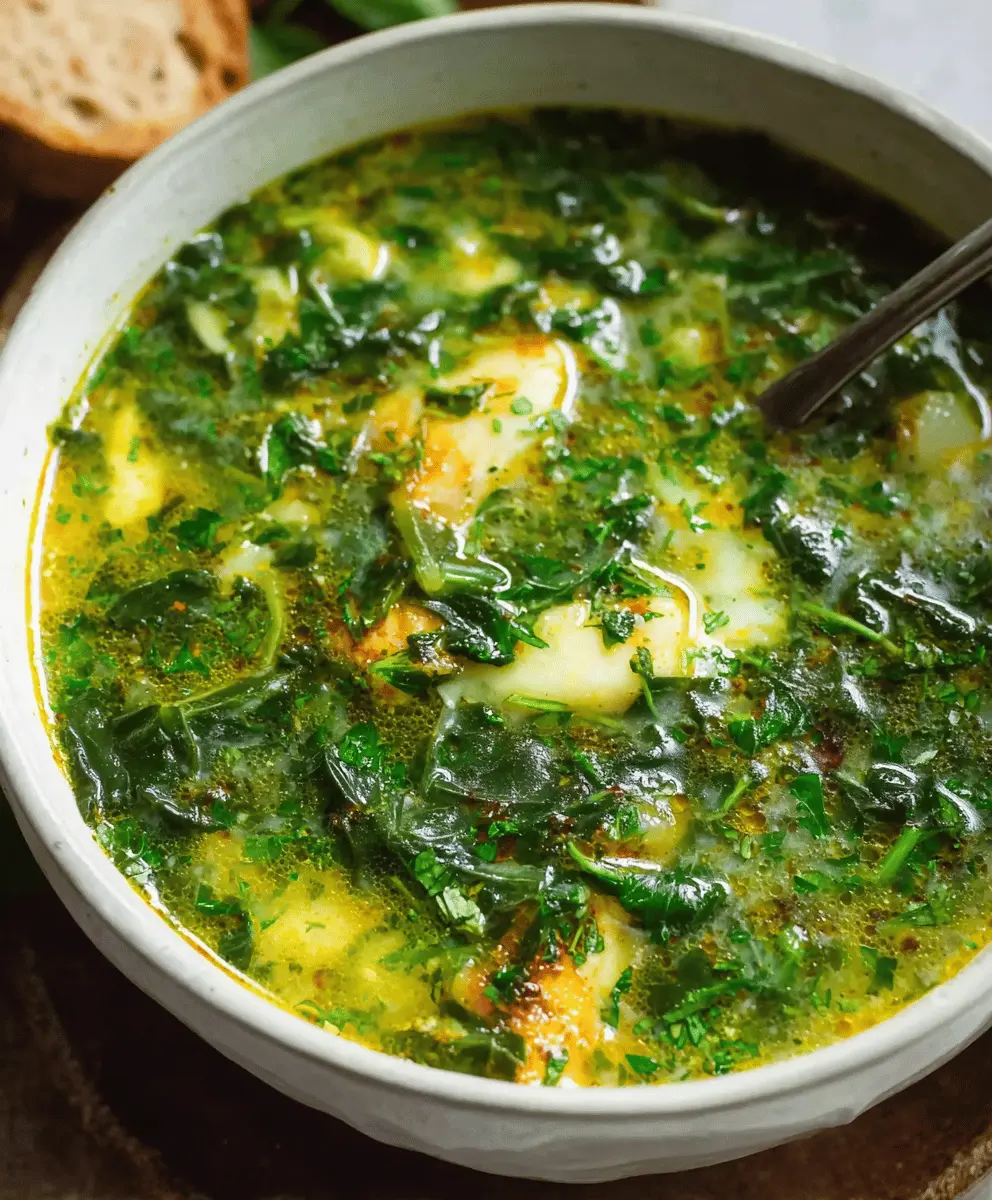 Green Borscht Ukrainian Spinach Soup Recipe