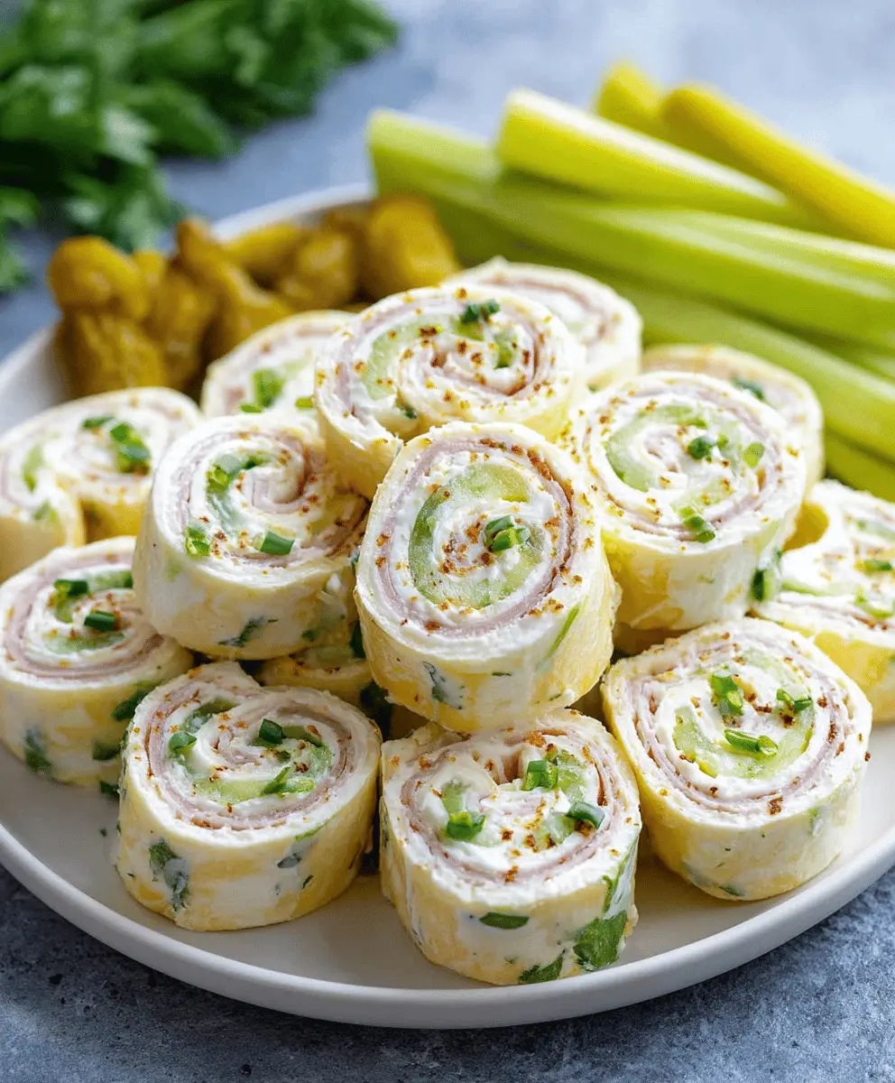 Easy Pickle Dip Pinwheels Recipe