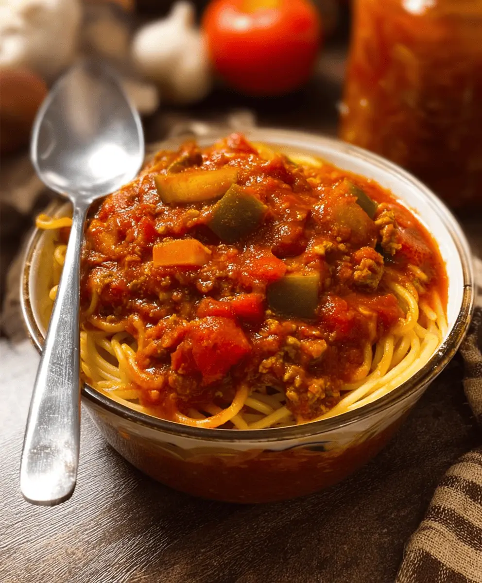 How to Make Jarred Spaghetti Sauce Taste Homemade