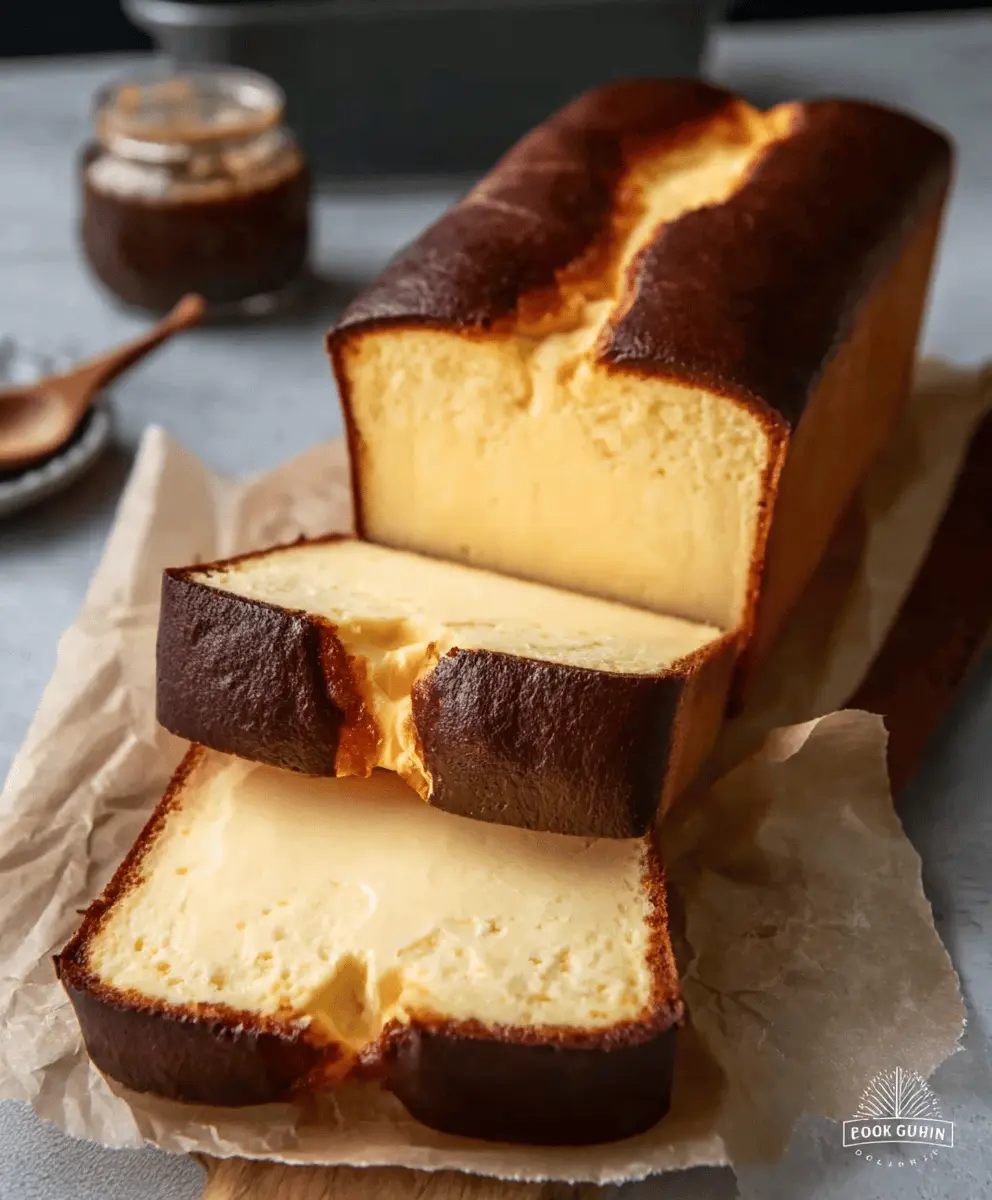 Easy Basque Cheesecake Loaf Recipe