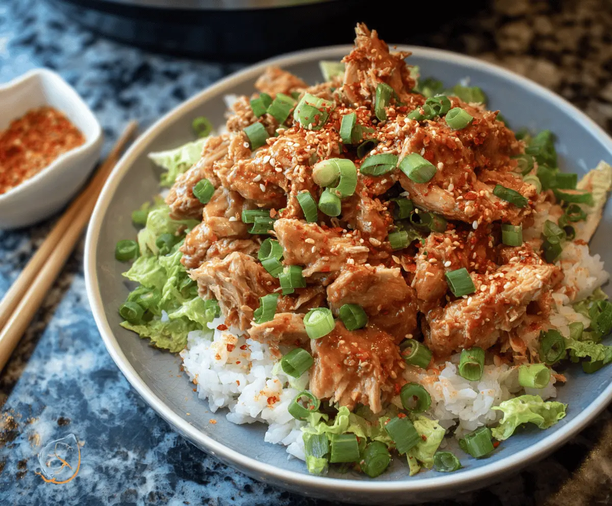 Easy Crock Pot Bang Bang Chicken Recipe