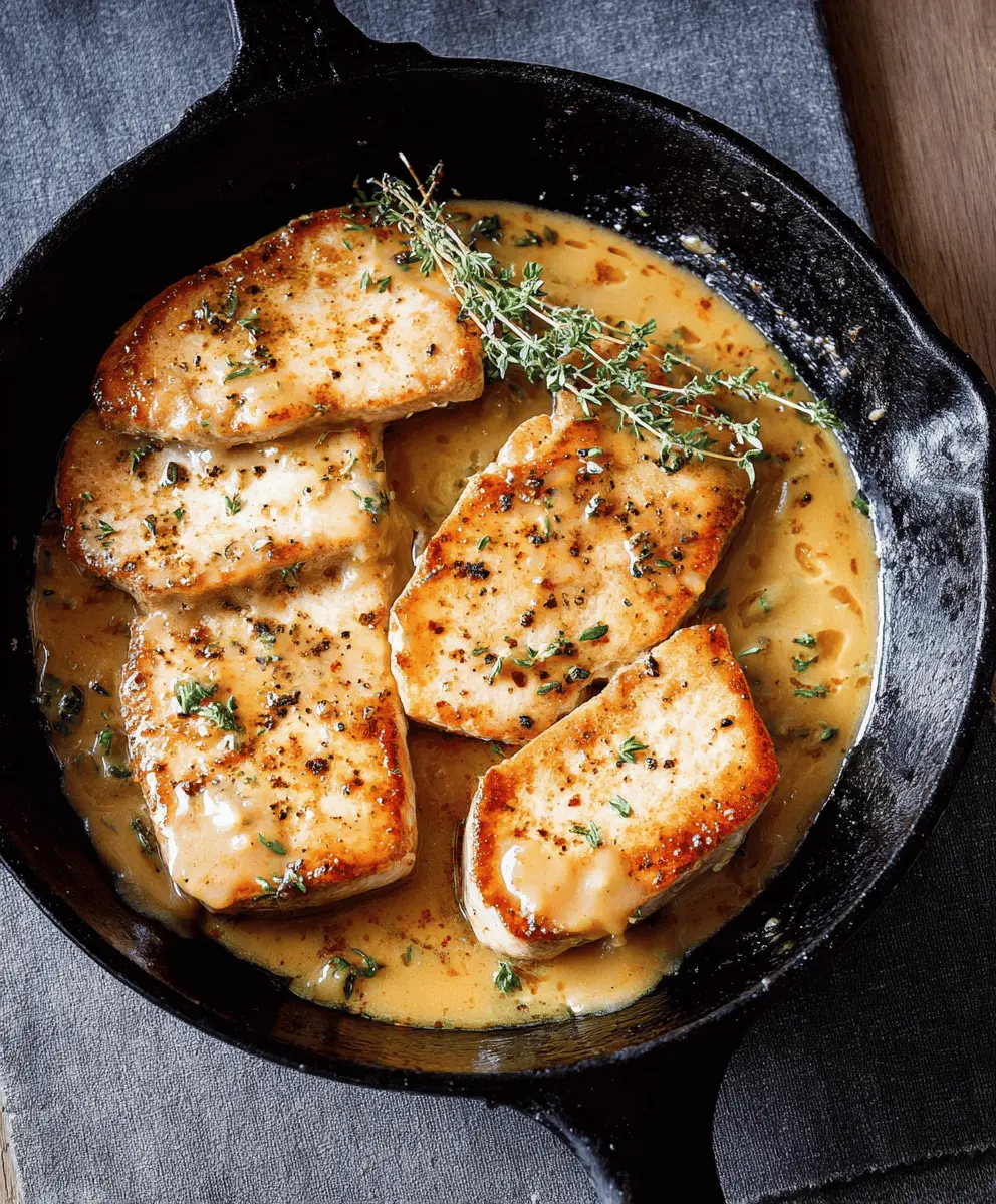 Easy Boneless Pork Chops with Savory Pan Sauce