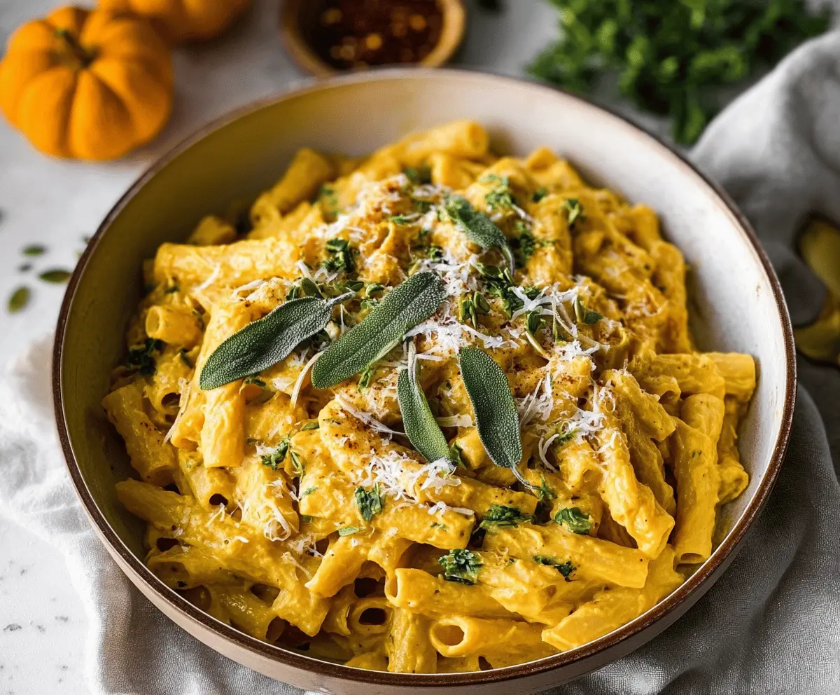 Creamy Pumpkin Pasta Recipe for Cozy Dinners