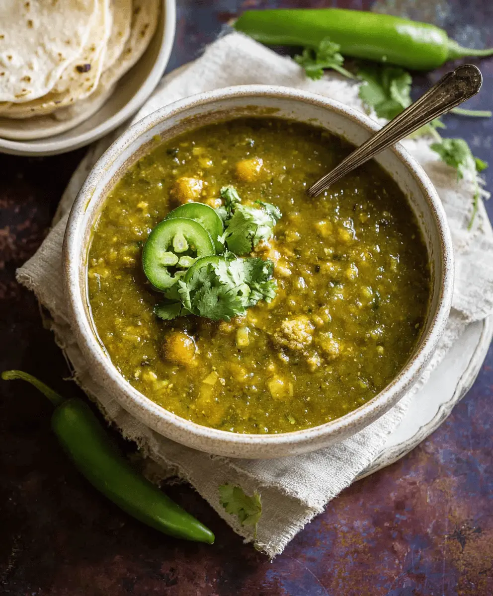 Easy Slow Cooker Chili Verde Recipe