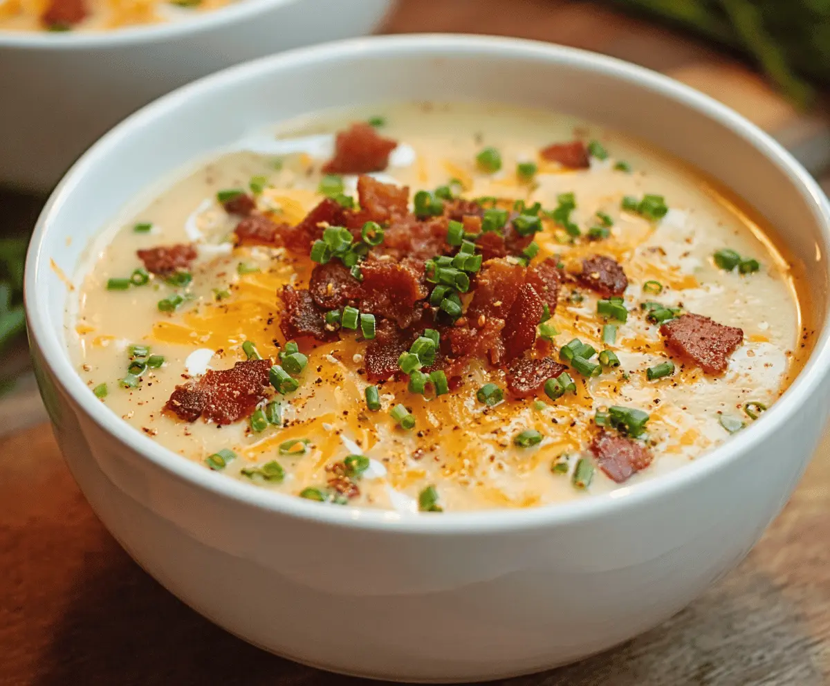 Easy Crockpot Potato Soup Recipe for Cozy Meals