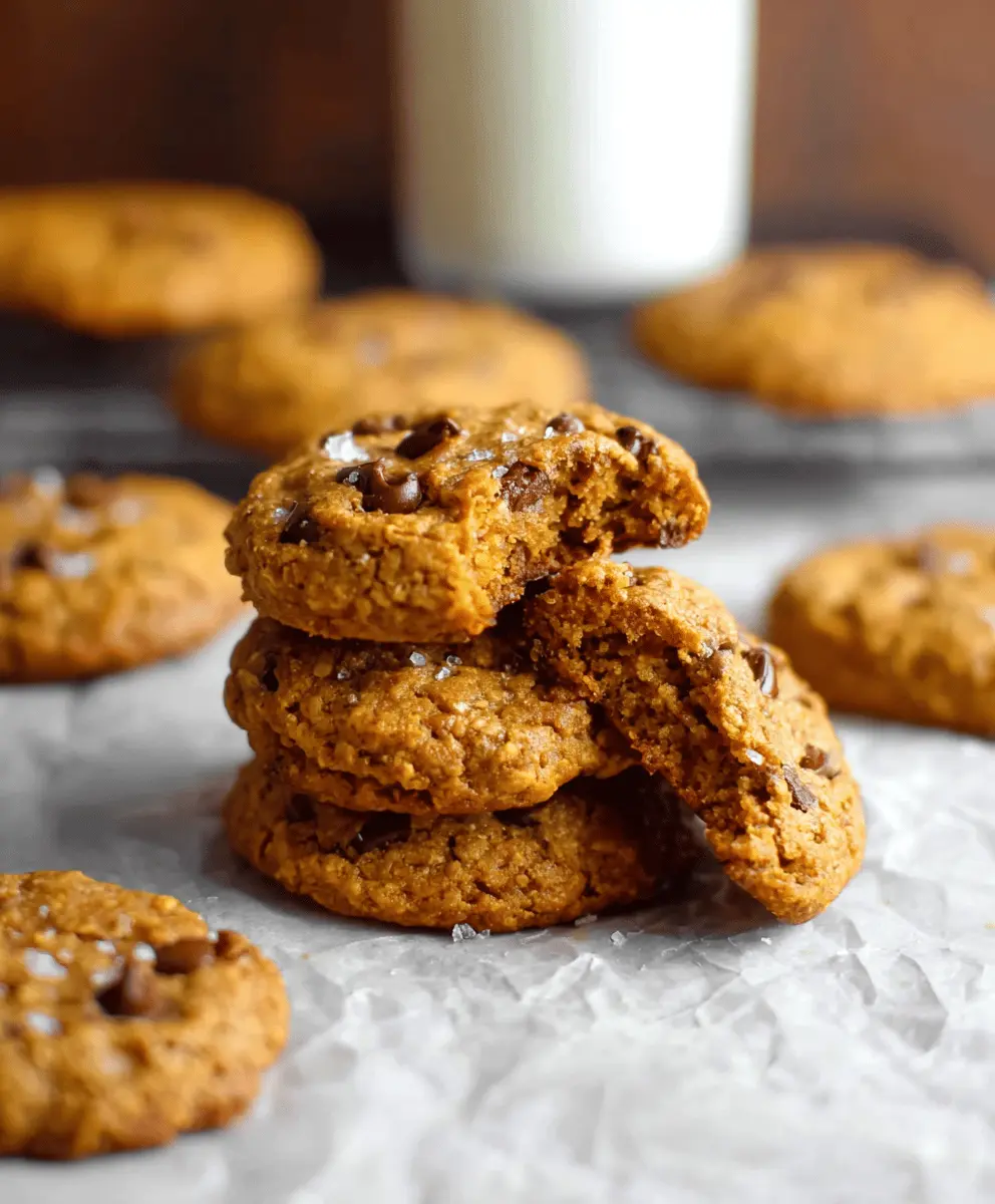 Soft and Chewy Gluten Free Pumpkin Cookies