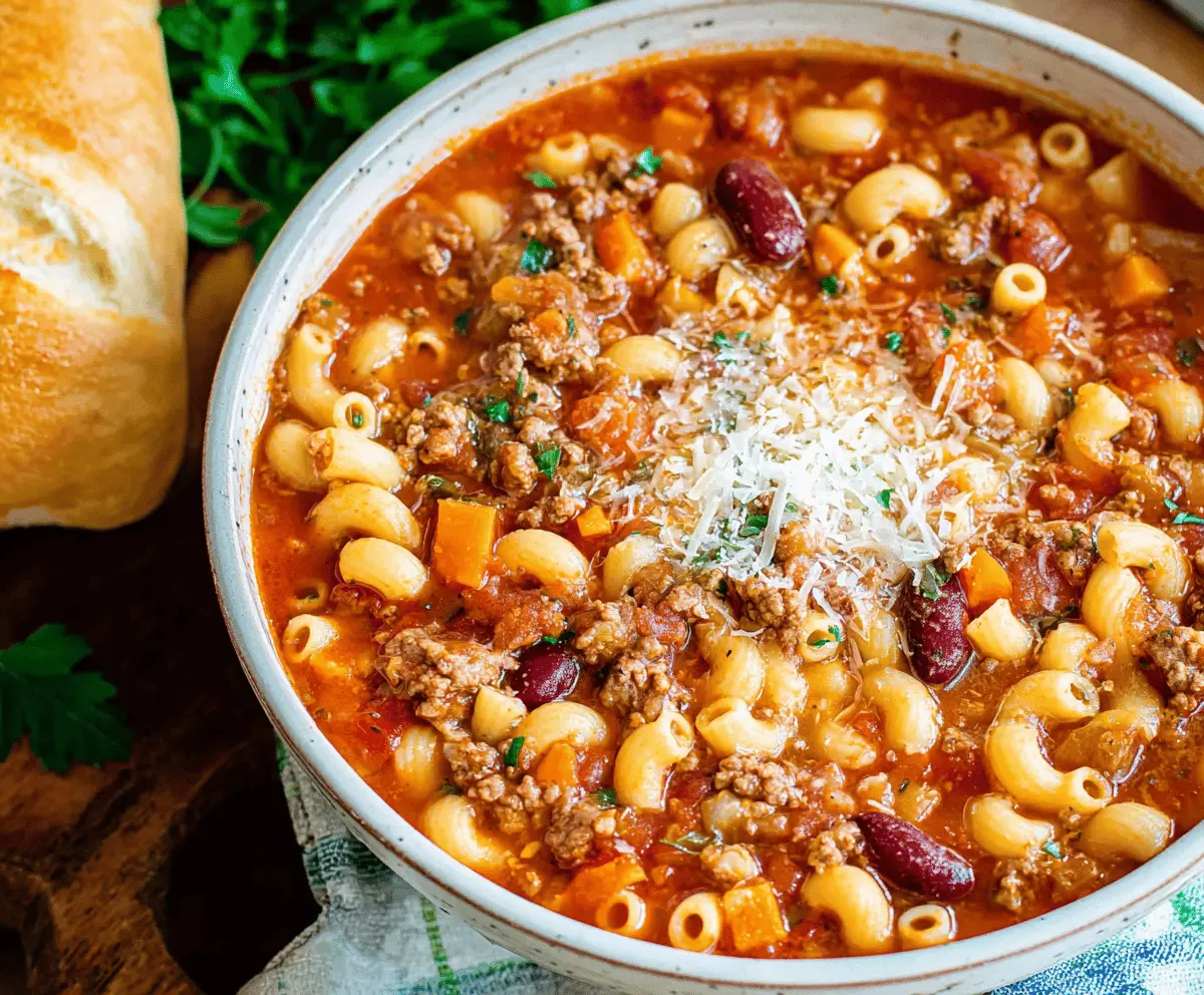 Best-ever Olive Garden Pasta E Fagioli