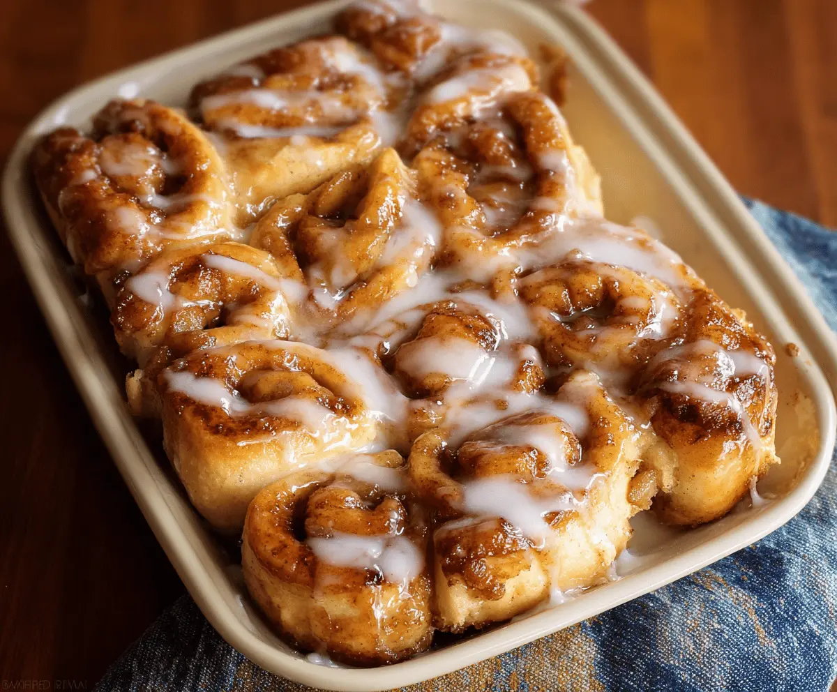 Delicious cinnamon rolls topped with apple pie filling, showcasing warm, flaky pastry and sweet, spiced apple topping perfect for breakfast or dessert