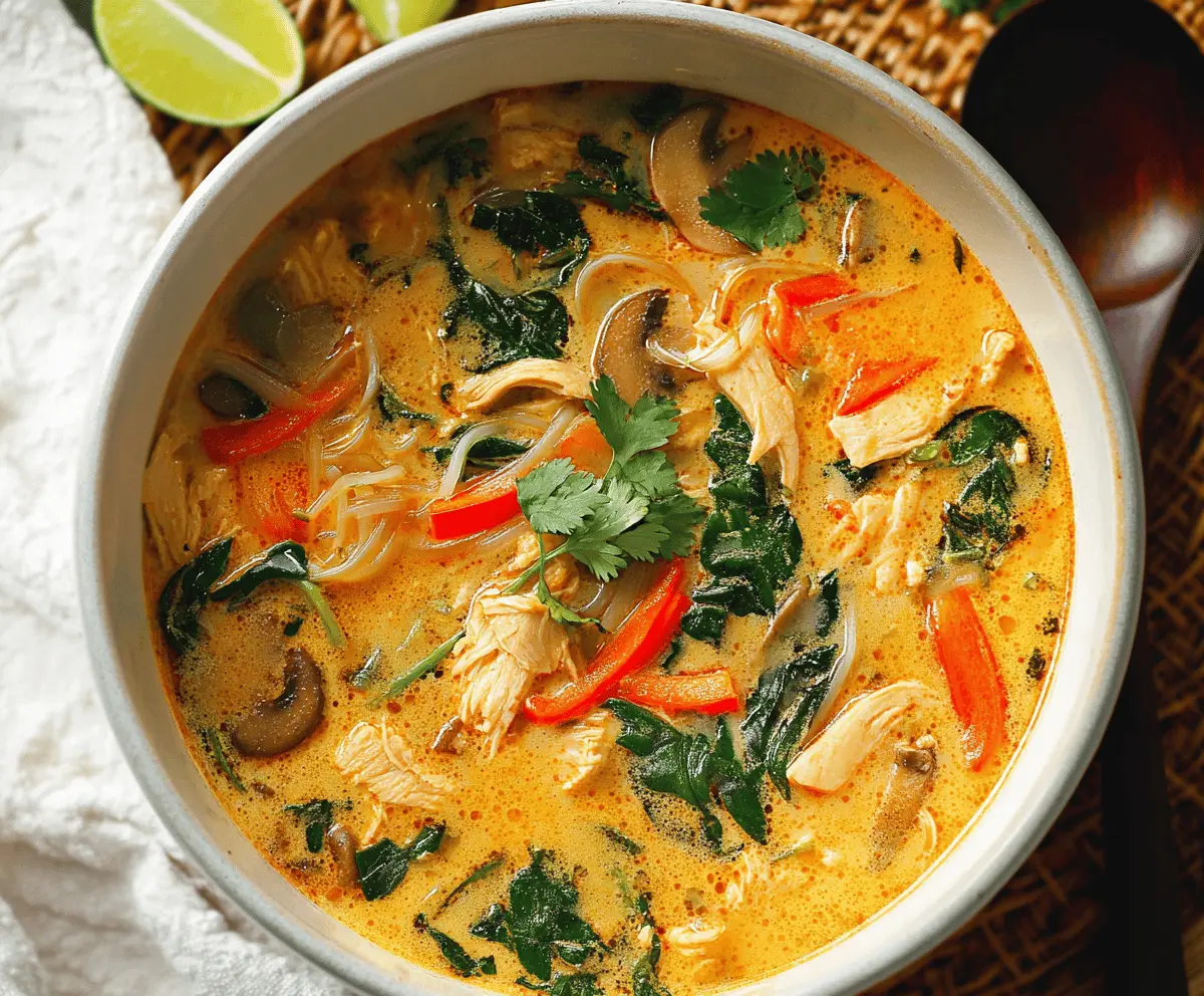 Easy Thai Chicken Soup