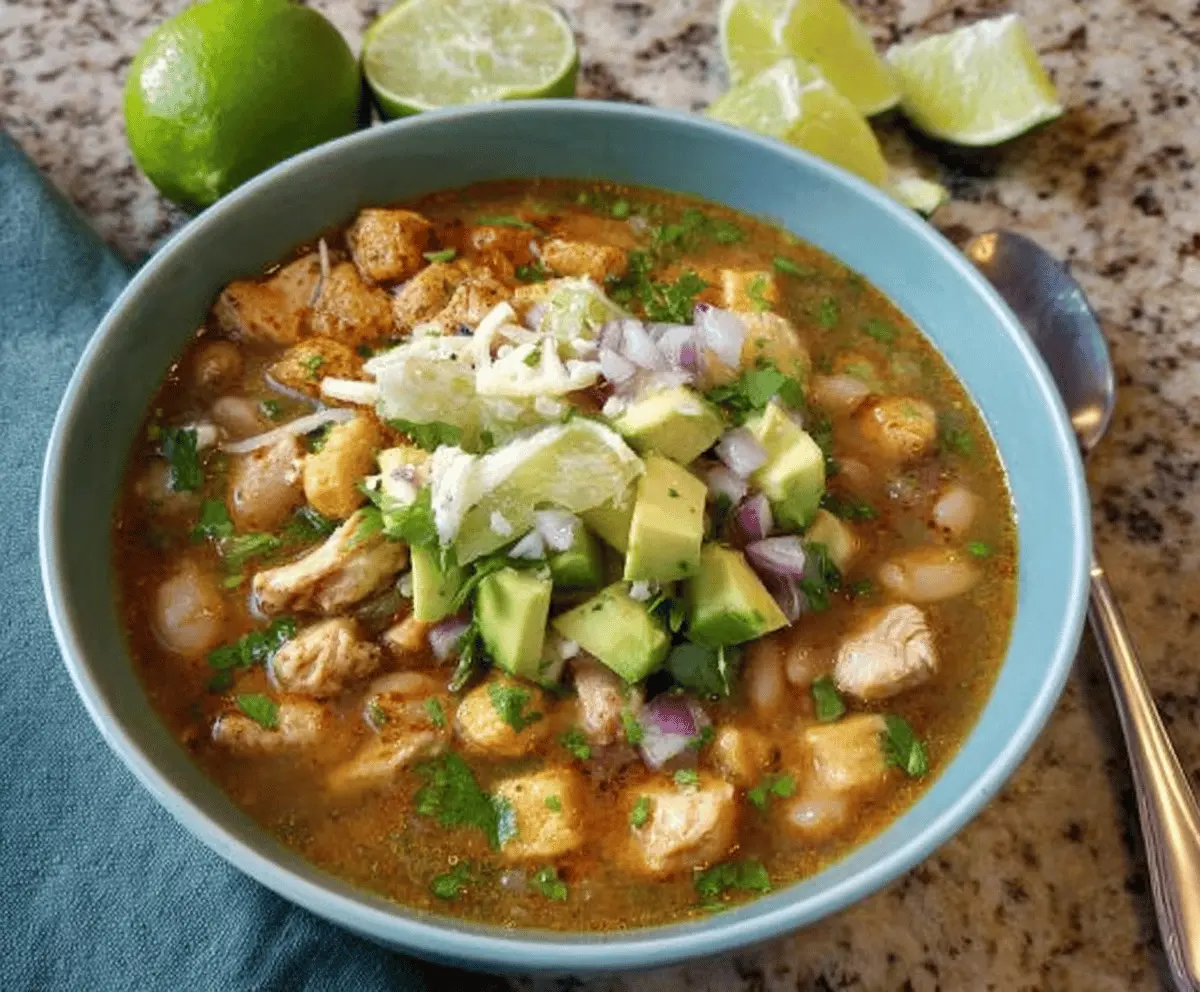 Lime Chicken Chili