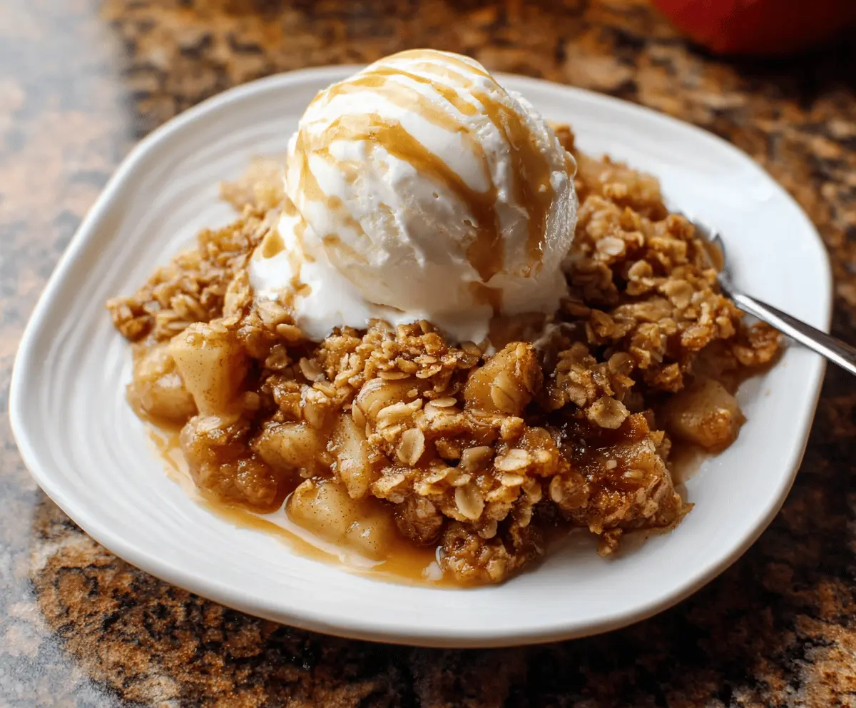 The Best Apple Crisp Recipe