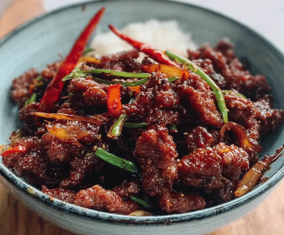 Crispy Chilli Beef