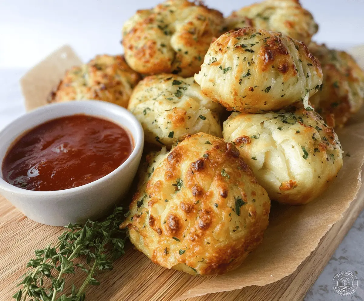 Easy and Cheesy Garlic Knots 