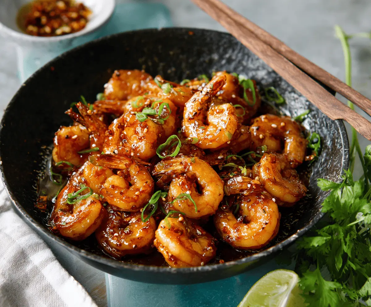 Hot Honey Shrimp