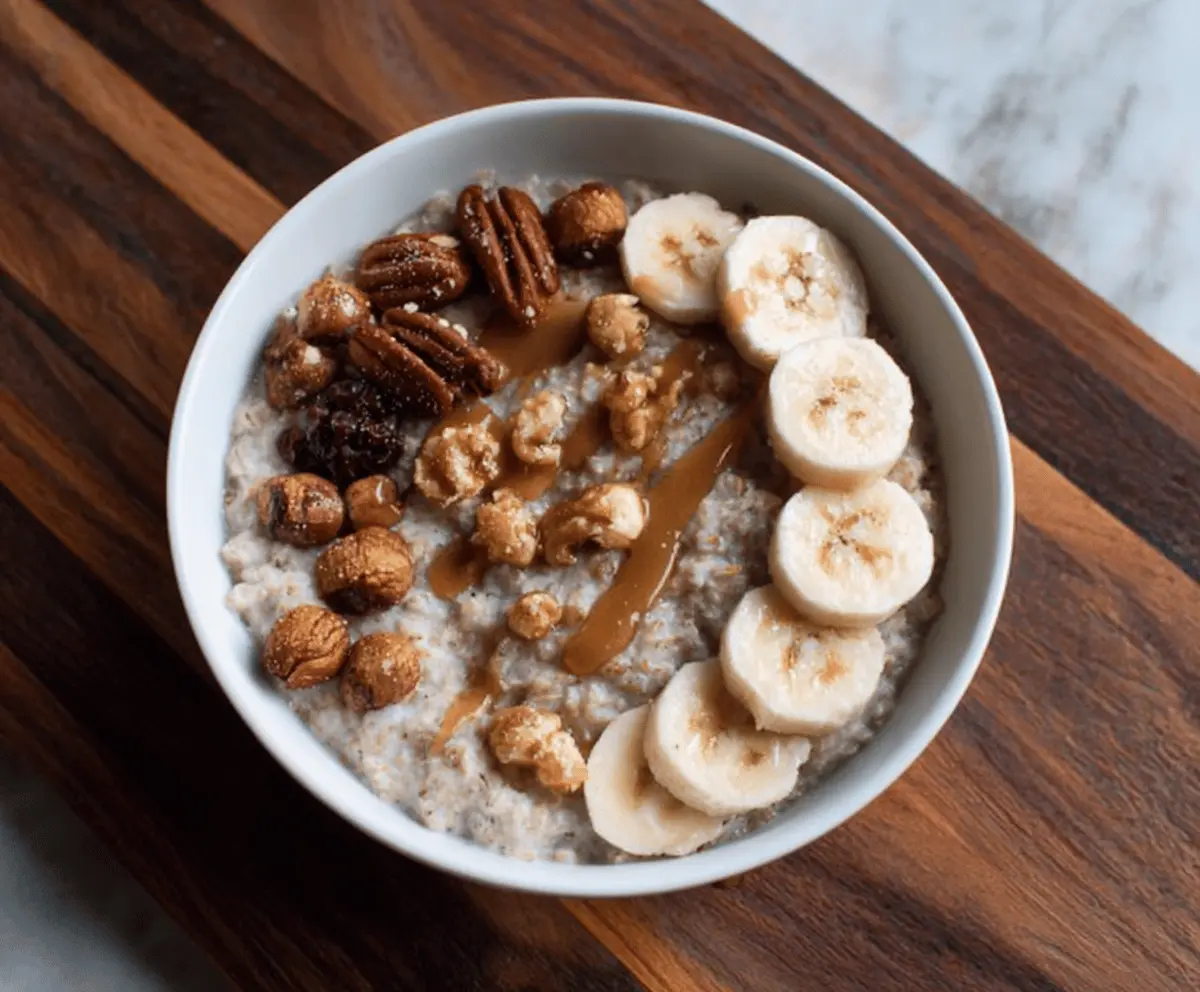 Instant Pot Bone Broth Oatmeal
