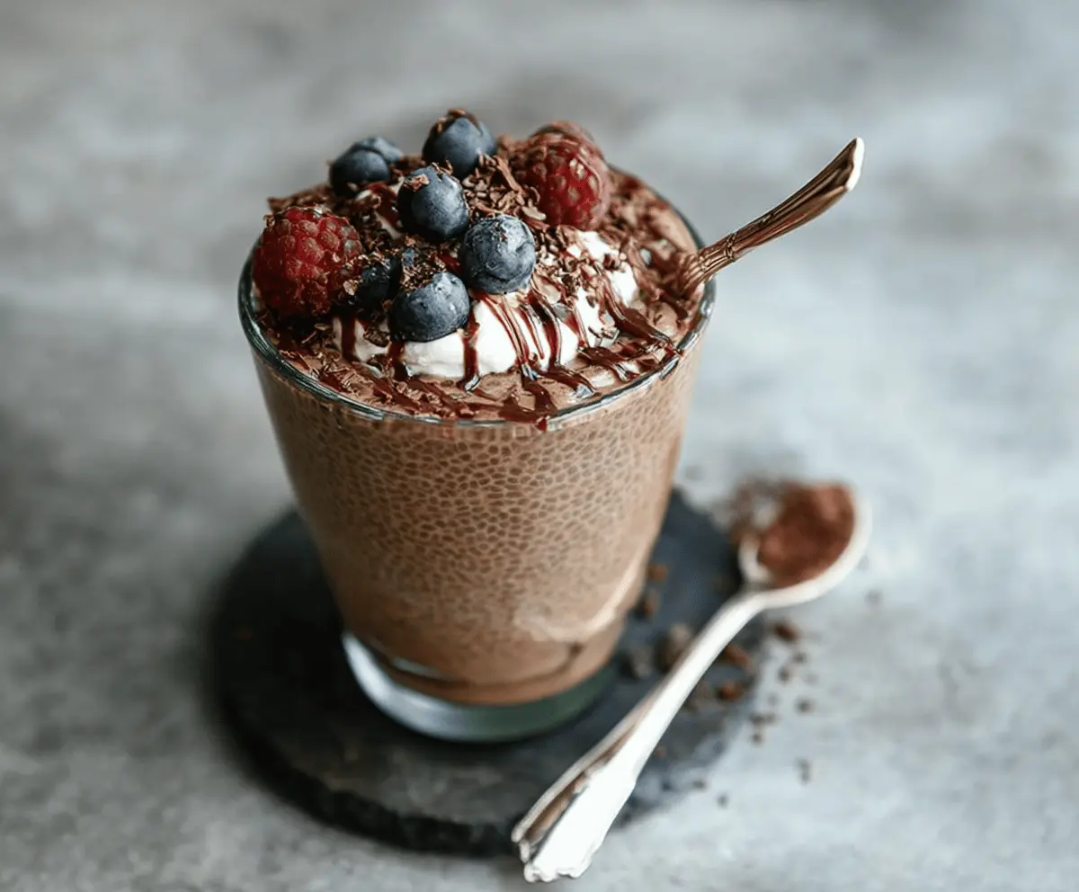 Mocha Chia Pudding