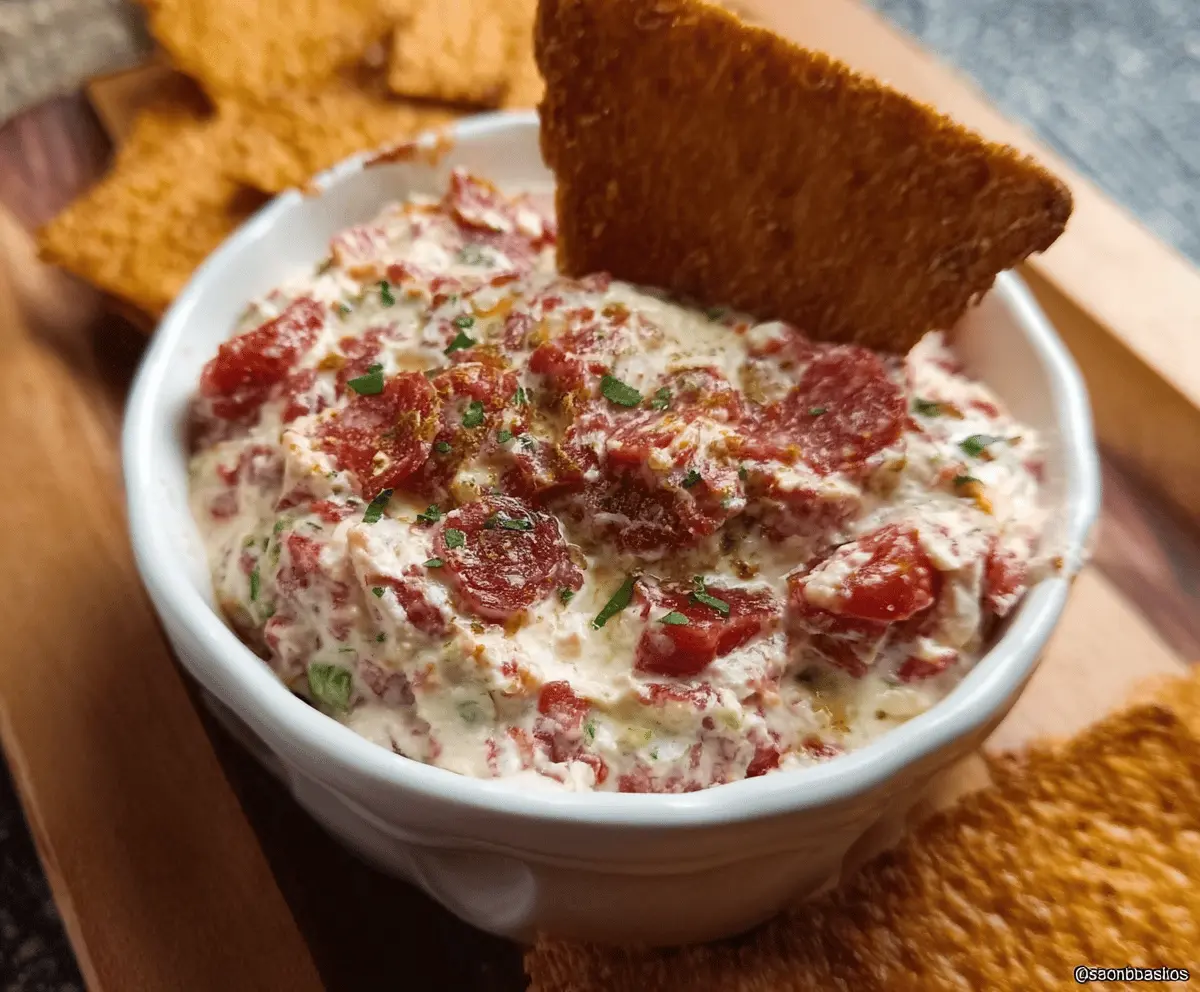 Stuffed Salami dip