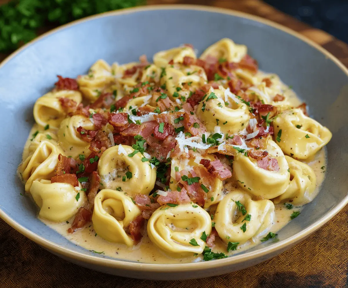 Tortellini Carbonara