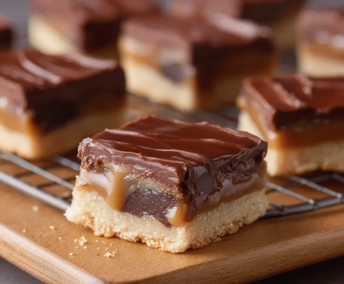 Twix Cookie Bars 