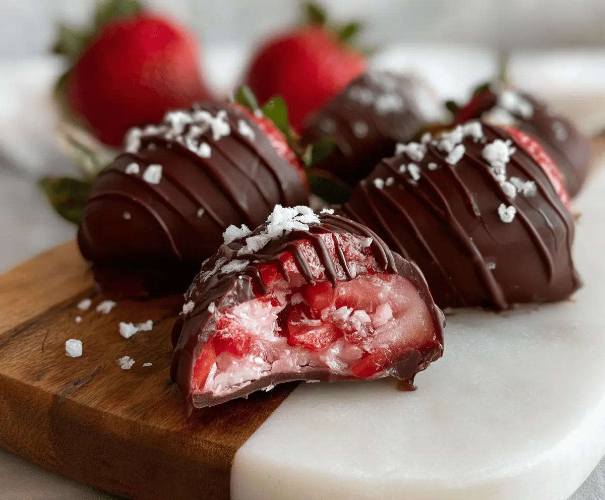 Vegan Chocolate Covered Strawberry