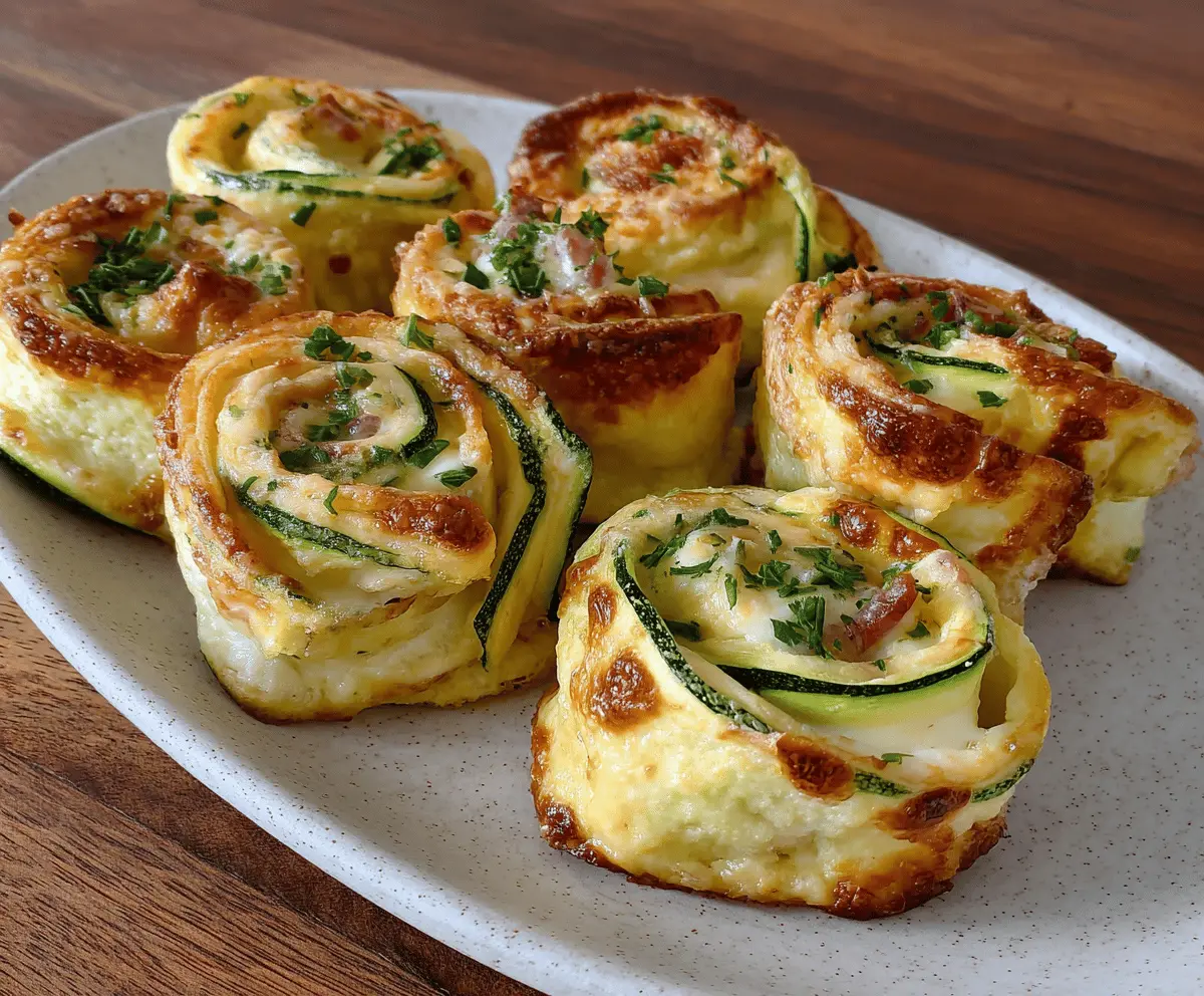 Zucchini and Cheese Roll-Ups