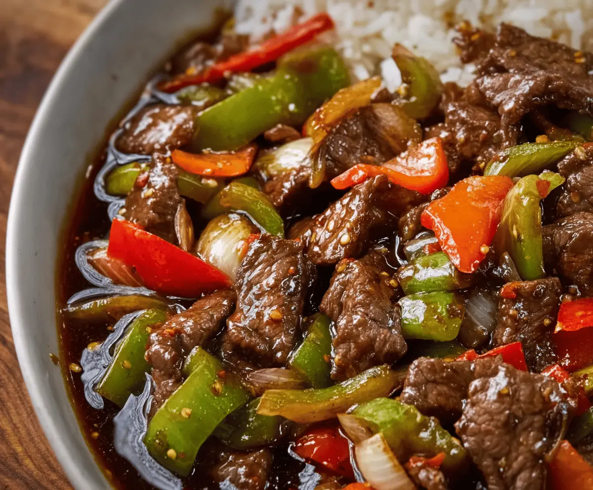  Chinese Pepper Steak Recipe