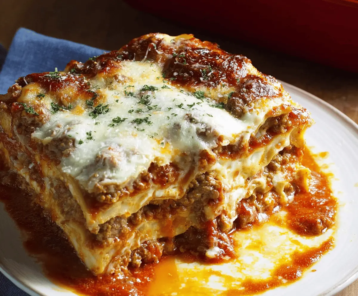 World's Best Lasagna