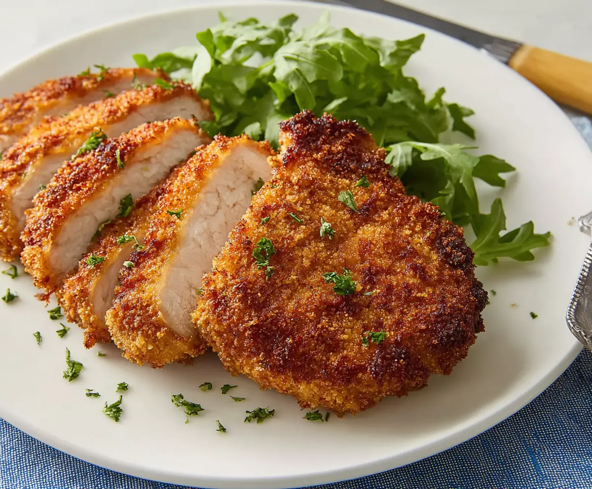 Breaded Air Fryer Pork Chops