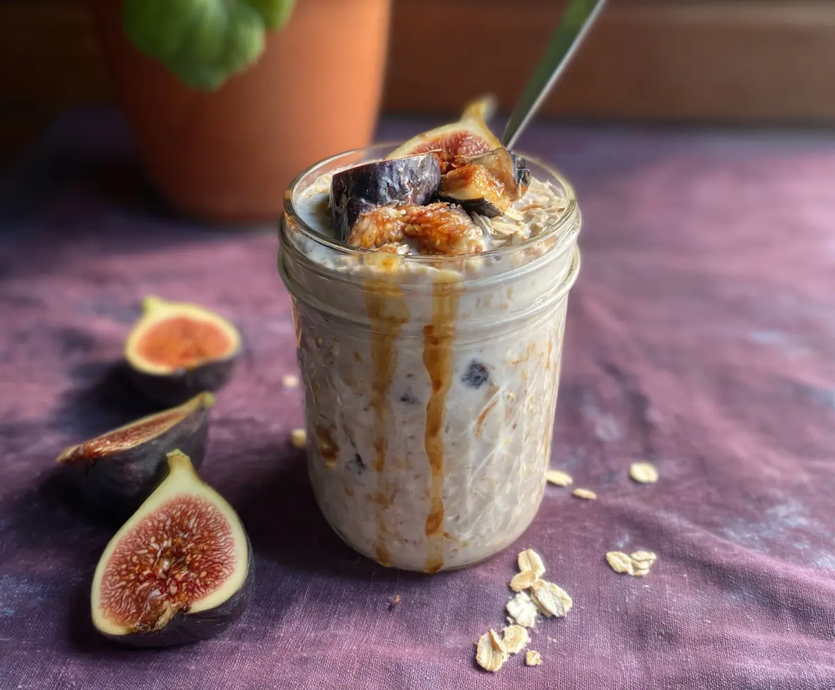 Coconut Fig Overnight Oats