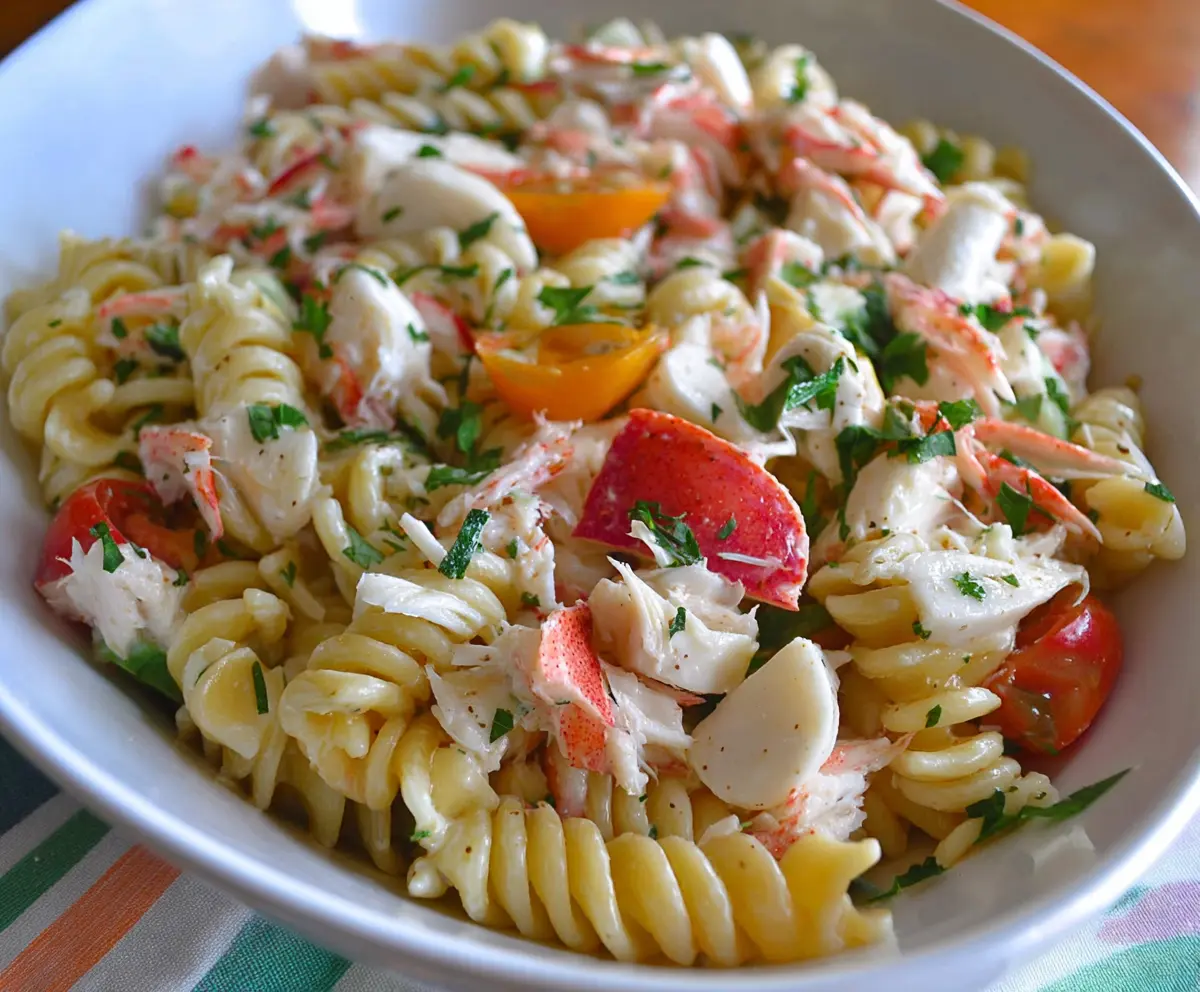 Crab Pasta Salad 