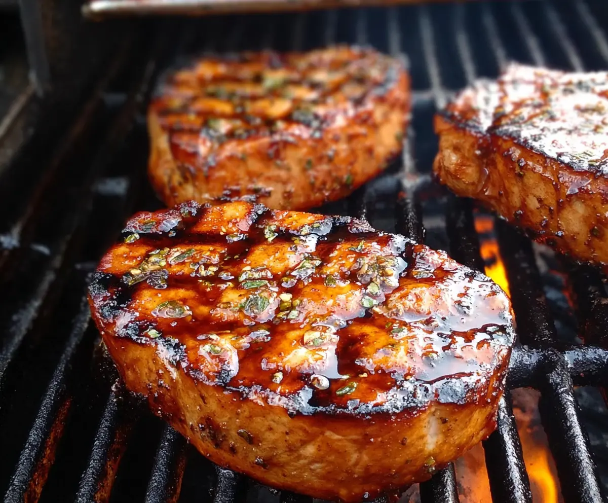 Grilled Pork Loin Chops