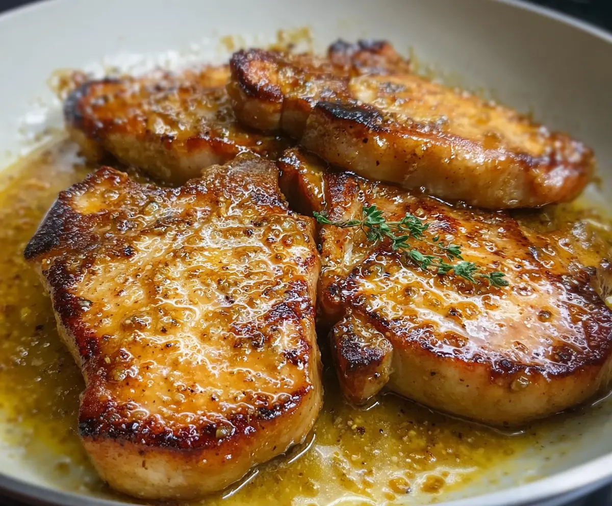 Honey Mustard Pork Chops