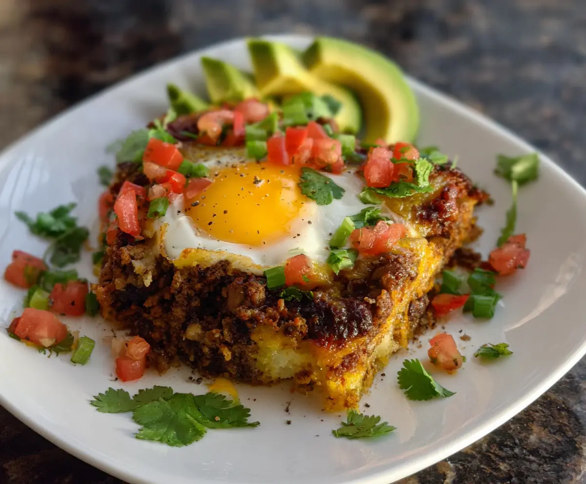 huevos rancheros breakfast casserole