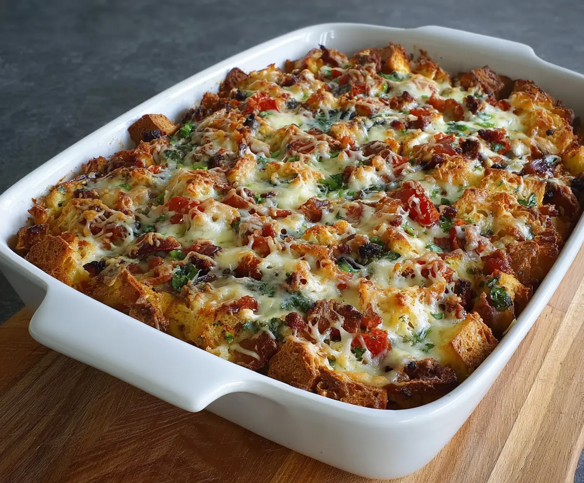 Italian Breakfast Strata