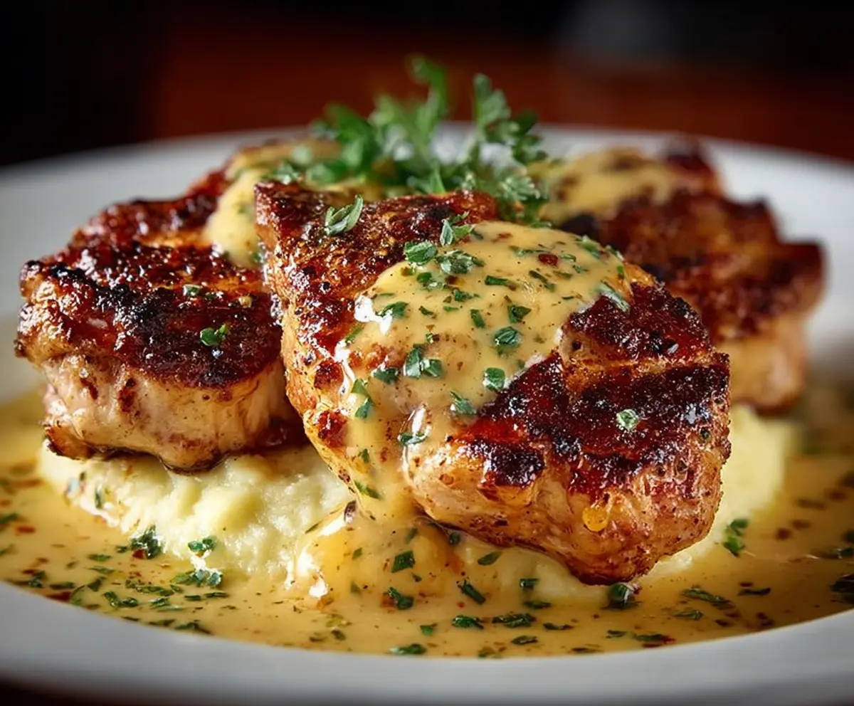 Delicious Morton’s Steakhouse Chicken Christopher dish with tender chicken, creamy sauce, and savory herbs.